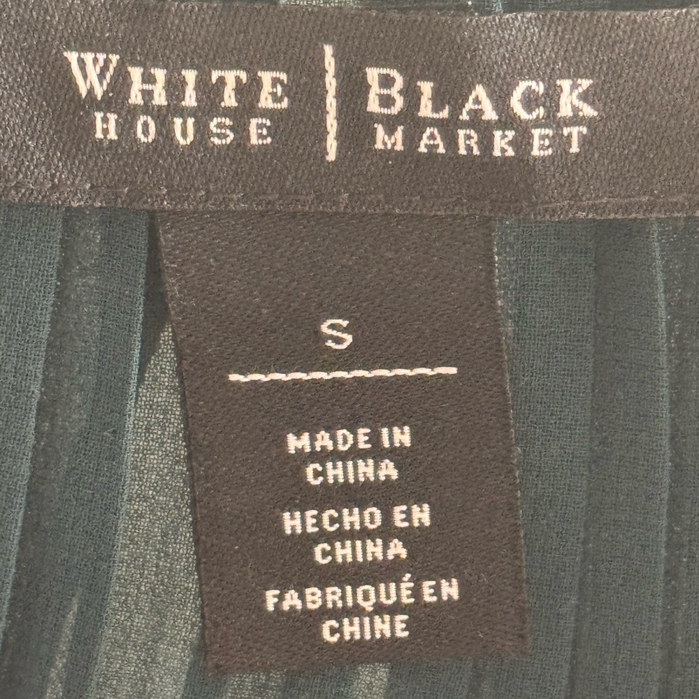 White House Black Market Green Camisole Top - Picture 4 of 7